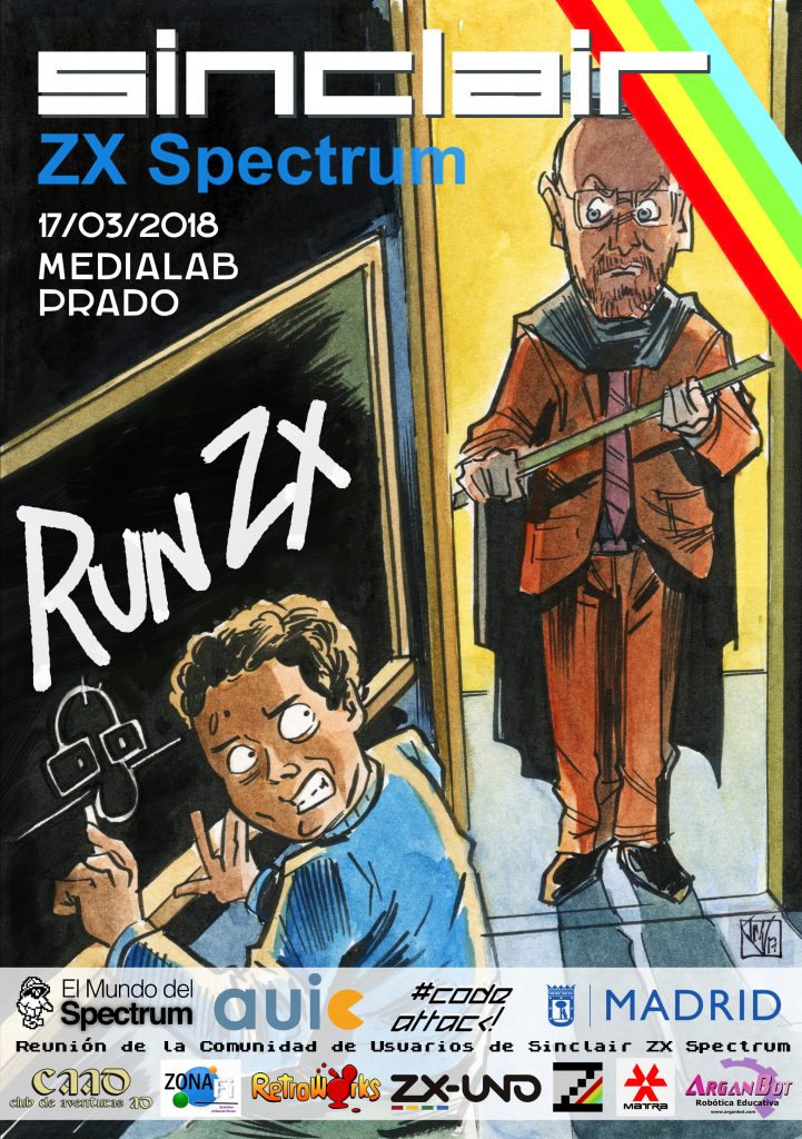 Cartel de la tercera edición de RunZX 2018